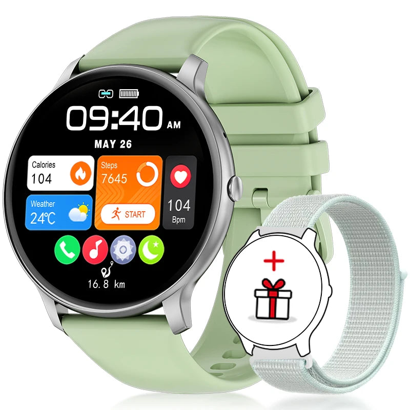 2025 Bluetooth Smart Watch for Women & Men with Fitness Tracker