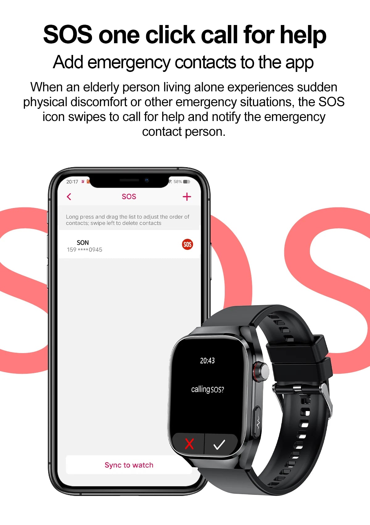 2025 Micro Physical Exam Smartwatch with Uric Acid & Body Fat Monitor