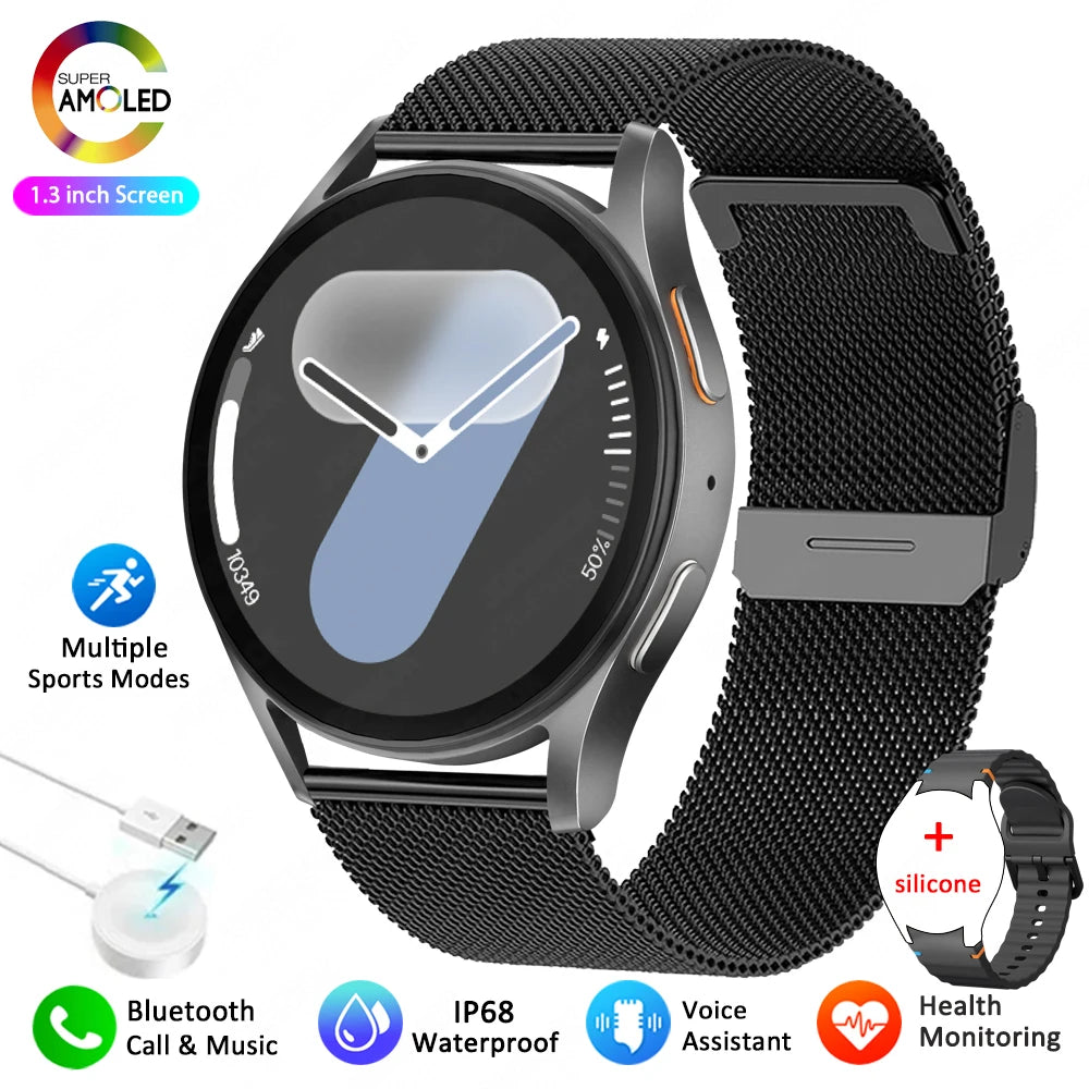 Galaxy Watch 7 Smartwatch with AMOLED Screen & Bluetooth Call