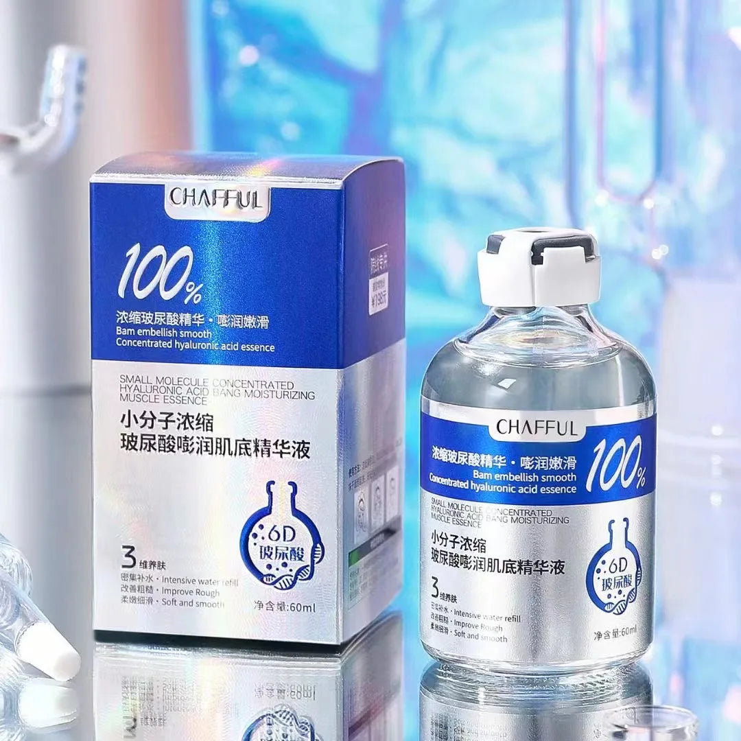 2pcs Hyaluronic Acid Deep Moisturizing Facial Essence