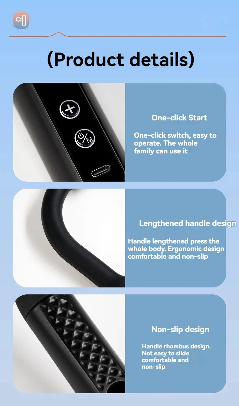 Smart Rechargeable Handheld Massage Gun Hammer
