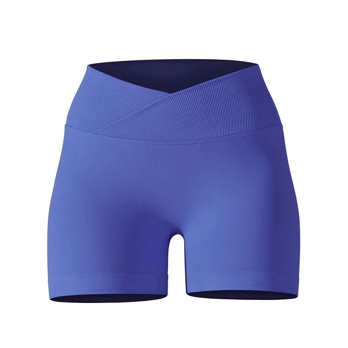 Crossover Waist Women’s Yoga Gym Shorts