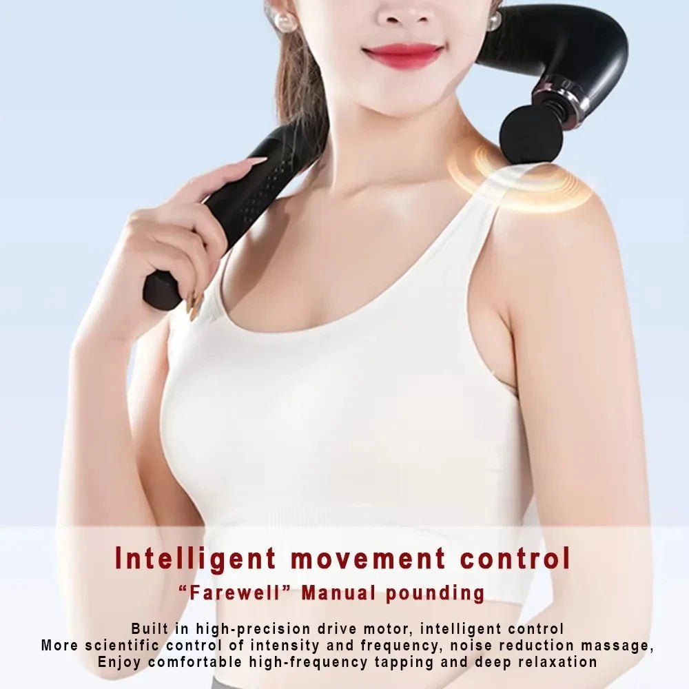 Smart Rechargeable Handheld Massage Gun Hammer