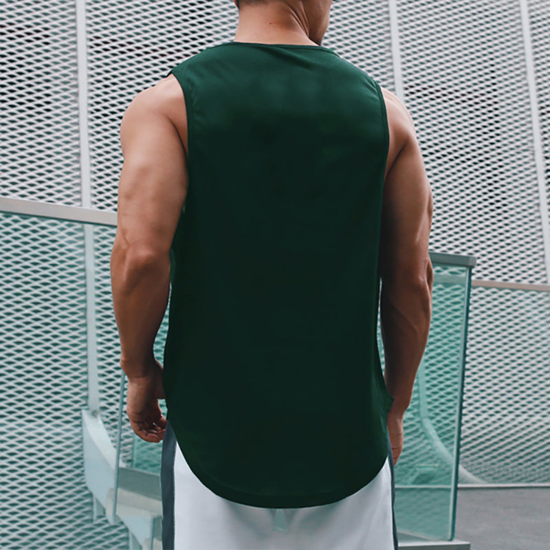 Men’s Summer Mesh Quick-Dry Sleeveless Gym Tank Top