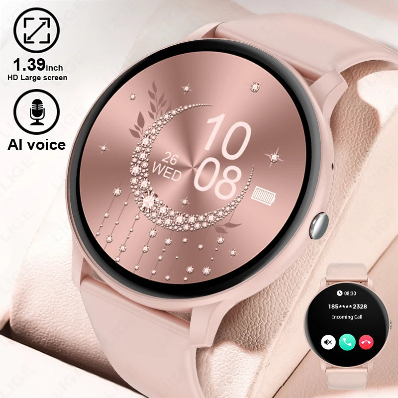 2025 Bluetooth Smart Watch for Women & Men with Fitness Tracker