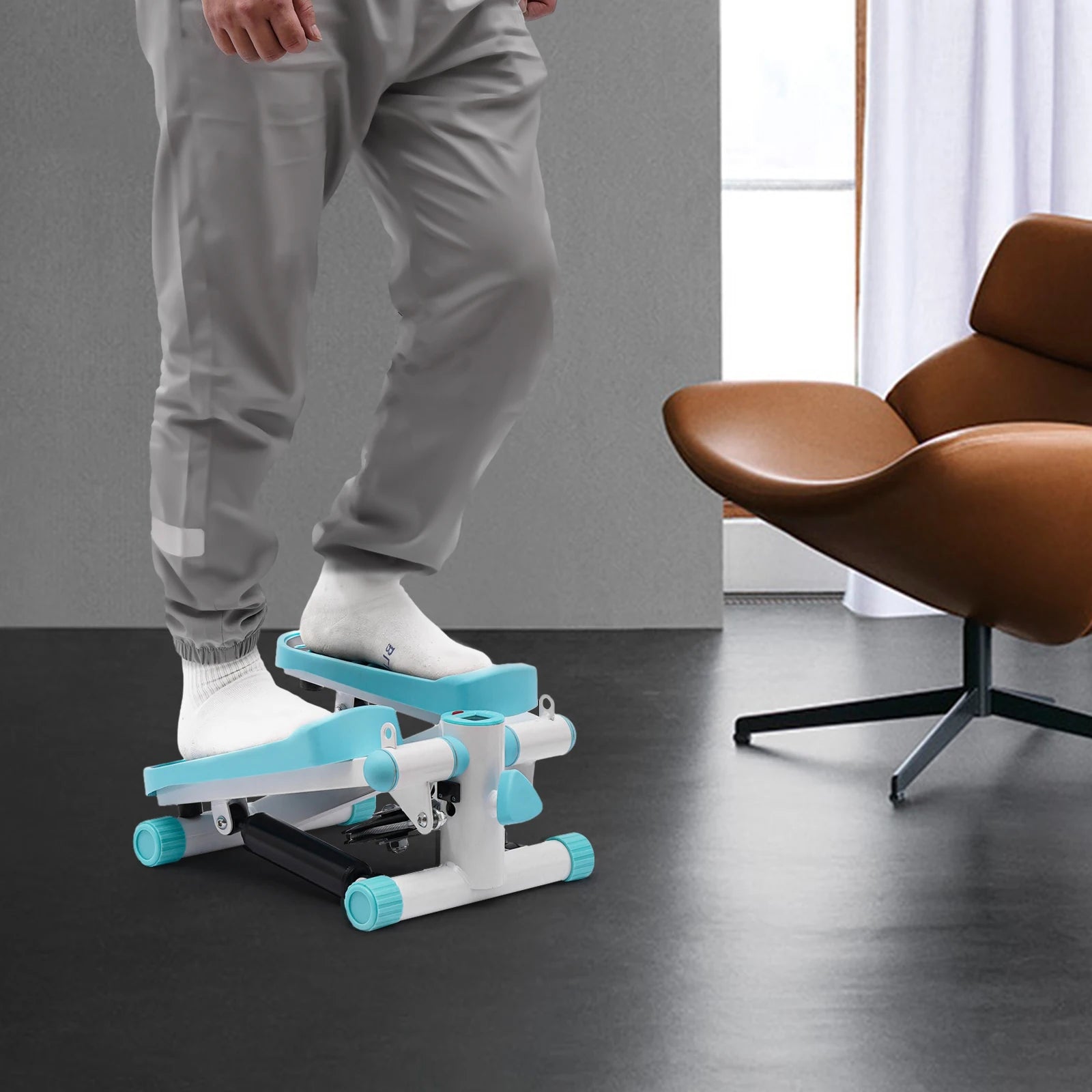 Portable Mini Fitness Stepper for Home & Office Workout