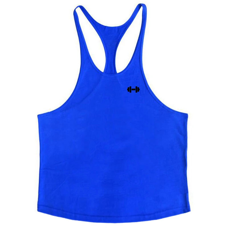 Men’s Cotton Muscle Tank Top – Breathable Y-Back Sleeveless