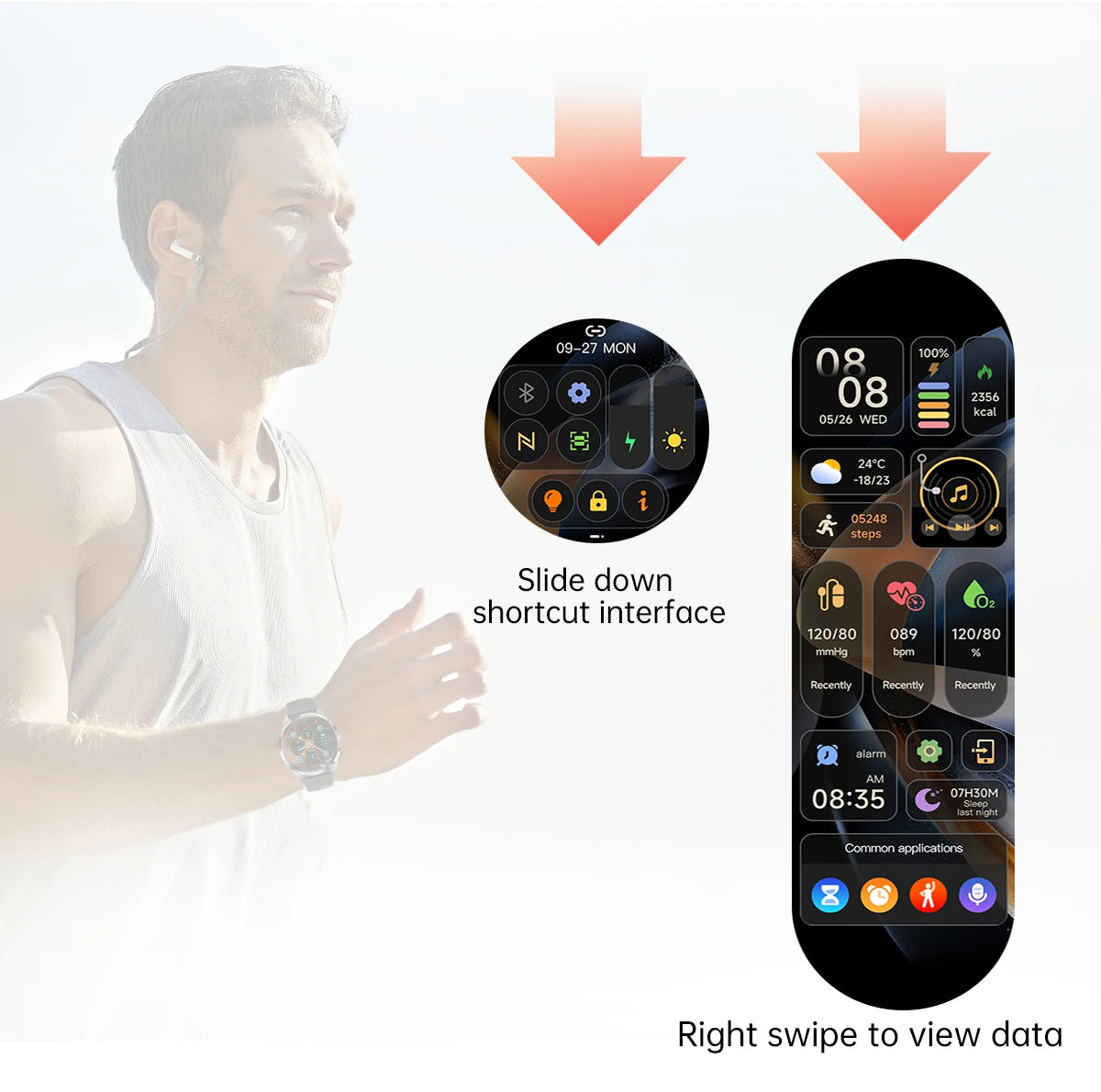 GT5 Pro Smartwatch with AMOLED, GPS, NFC & Bluetooth Call