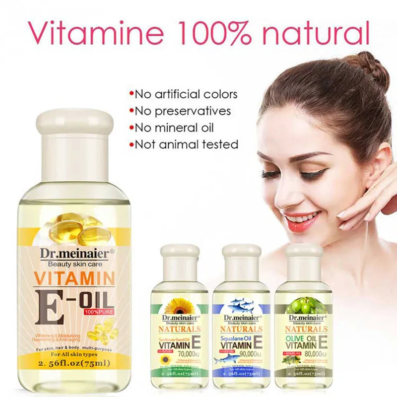Vitamin E Whitening Face Essence Oil – 75ml
