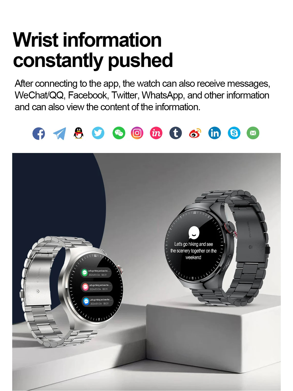 2025 Nursing-Grade Health Smartwatch with ECG, PPG & Bluetooth Call