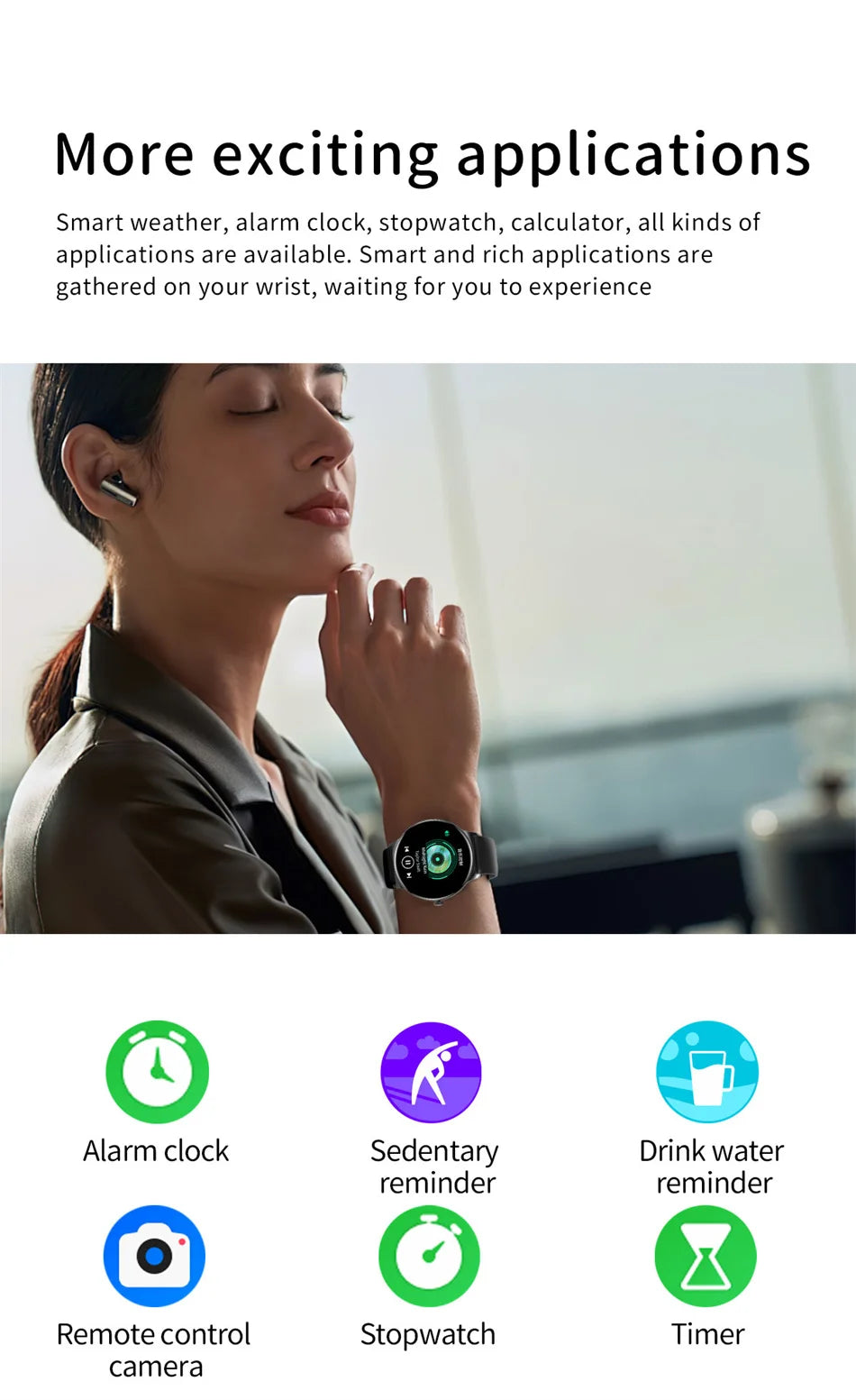 Huawei Ultra Slim AMOLED Smartwatch for Women with BT Call