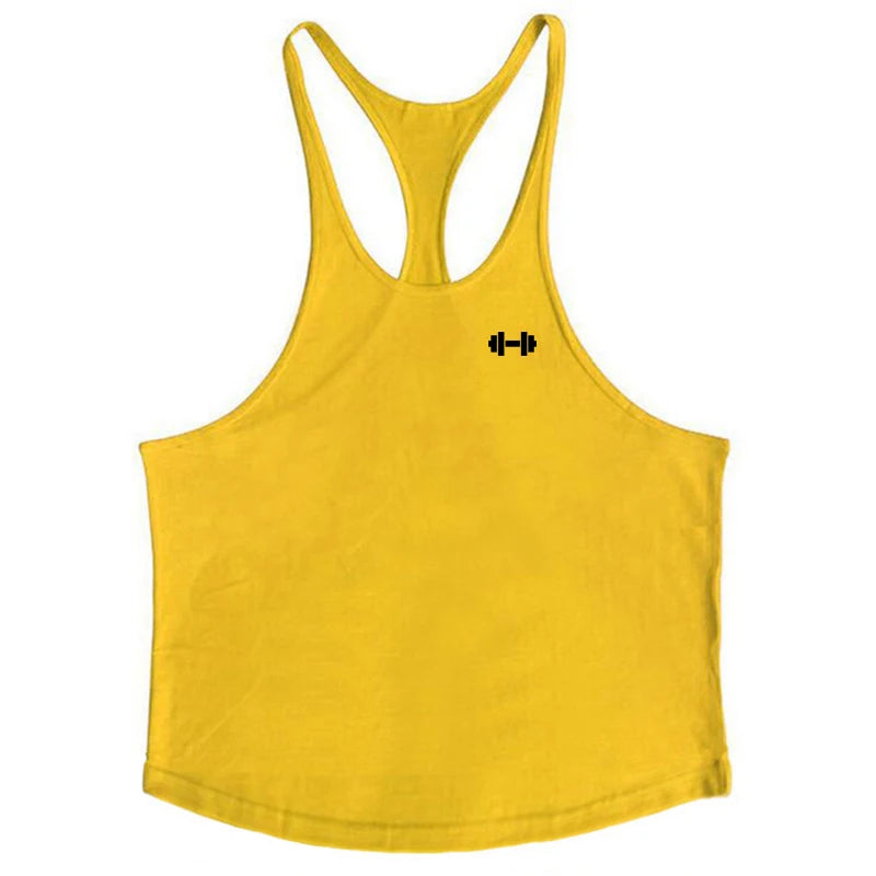 Men’s Cotton Muscle Tank Top – Breathable Y-Back Sleeveless