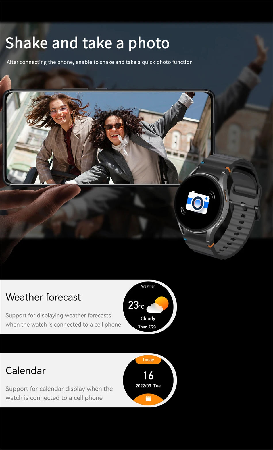 Galaxy Watch 7 Smartwatch with AMOLED Screen & Bluetooth Call