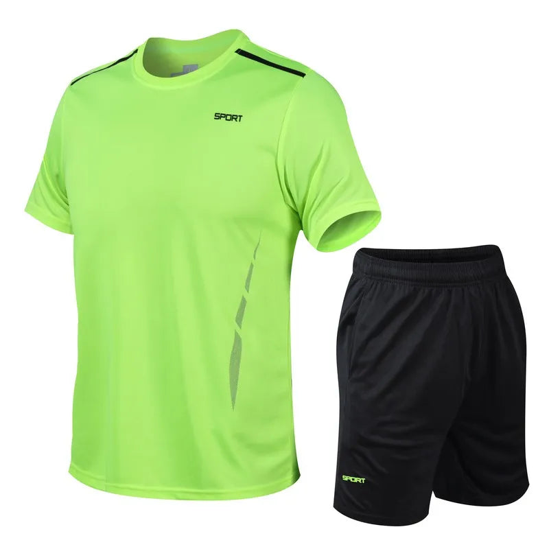 CHRLCK Men’s Quick-Dry Running & Outdoor Sports Set