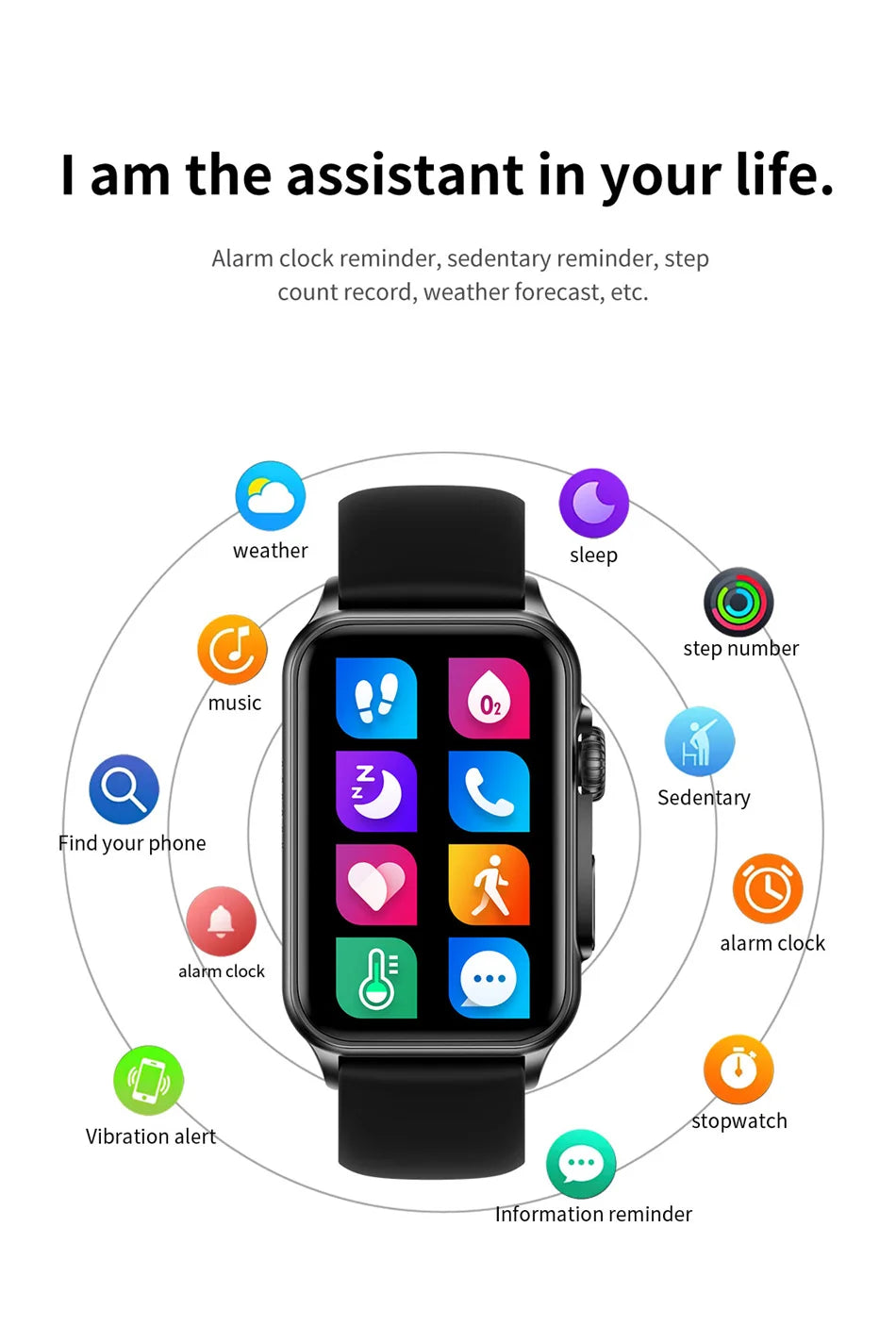 2023 Bluetooth Call Smartwatch with AI Voice & Fitness Tracker