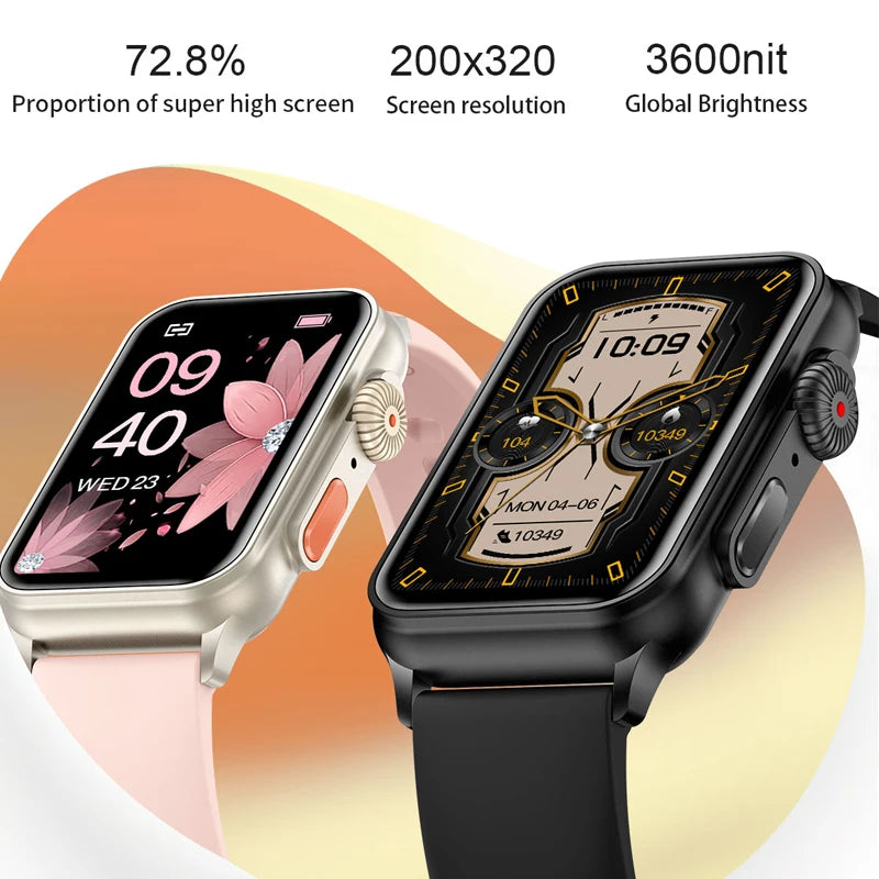 2023 Bluetooth Call Smartwatch with AI Voice & Fitness Tracker