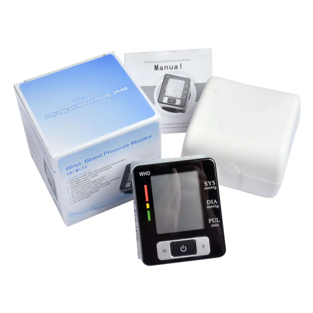 Digital Wrist Blood Pressure Monitor with High Accuracy