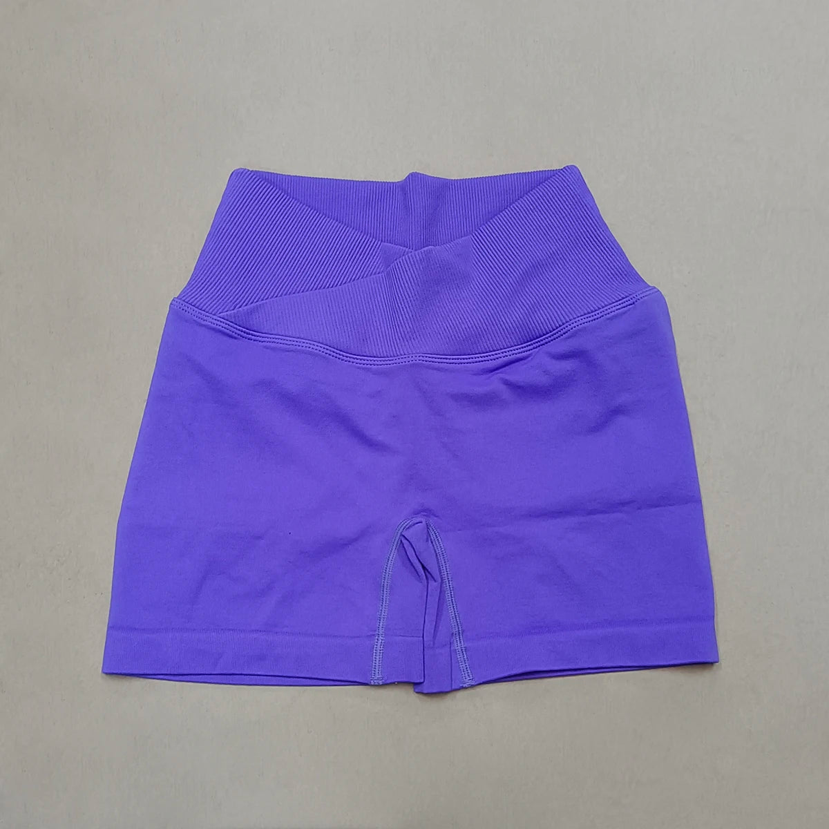Crossover Waist Women’s Yoga Gym Shorts