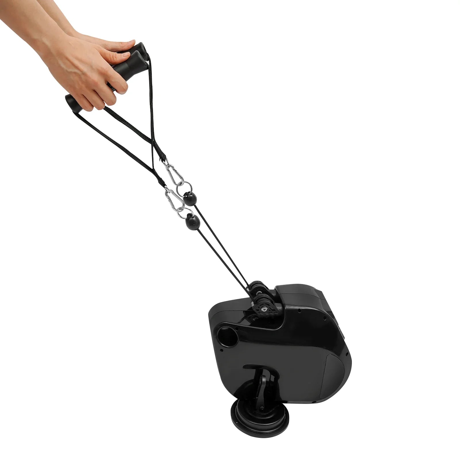Adjustable Resistance Band Pulley Trainer with Suction Cup