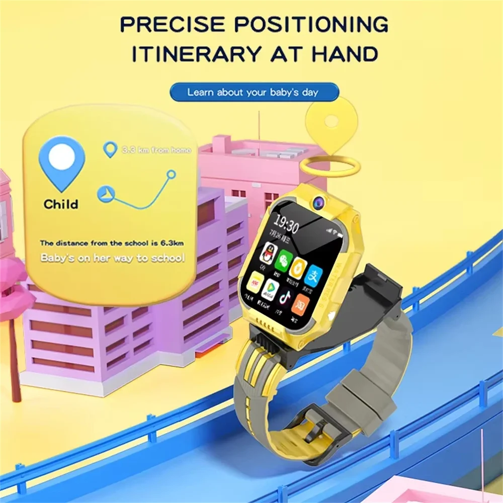 5G Kids Smartwatch with GPS, Video Call & Waterproof Design