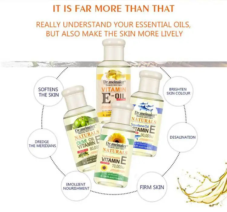 Vitamin E Whitening Face Essence Oil – 75ml