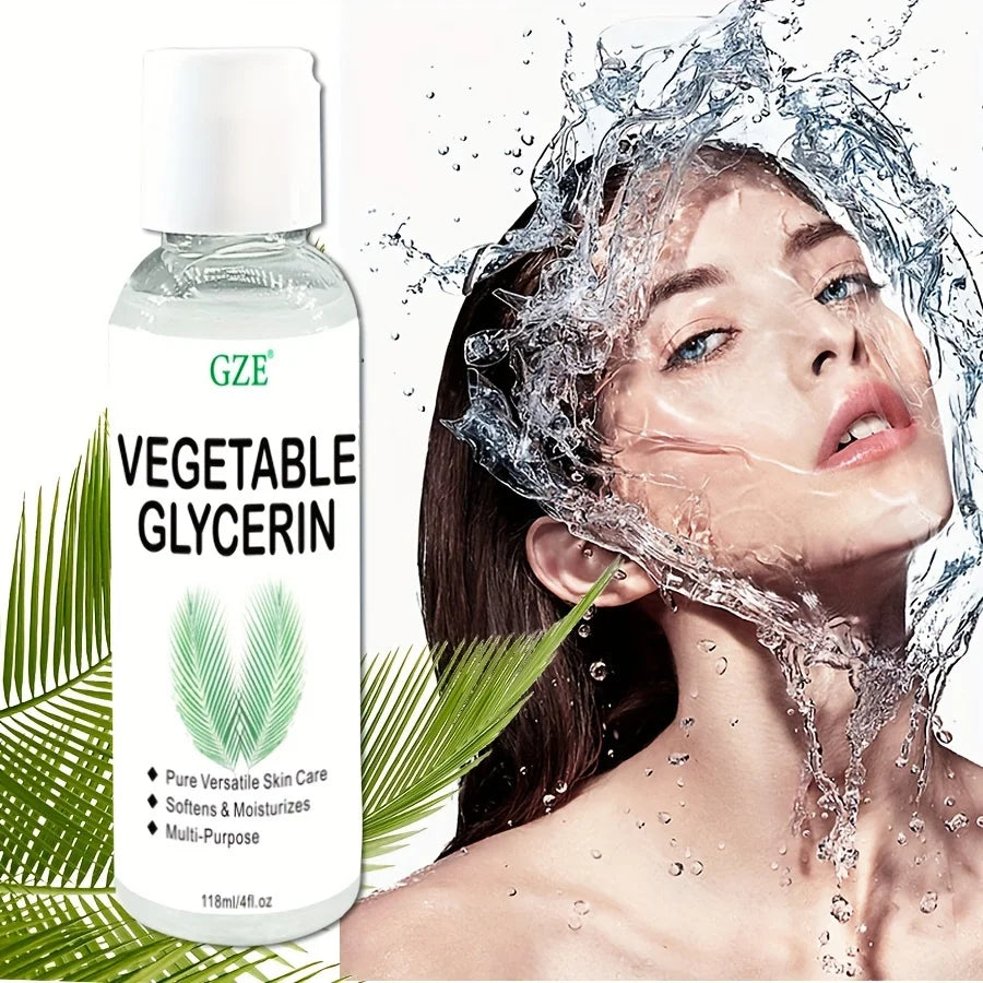 GZE 100% Pure Vegetable Glycerin for Skin Care – Multi-Purpose Use