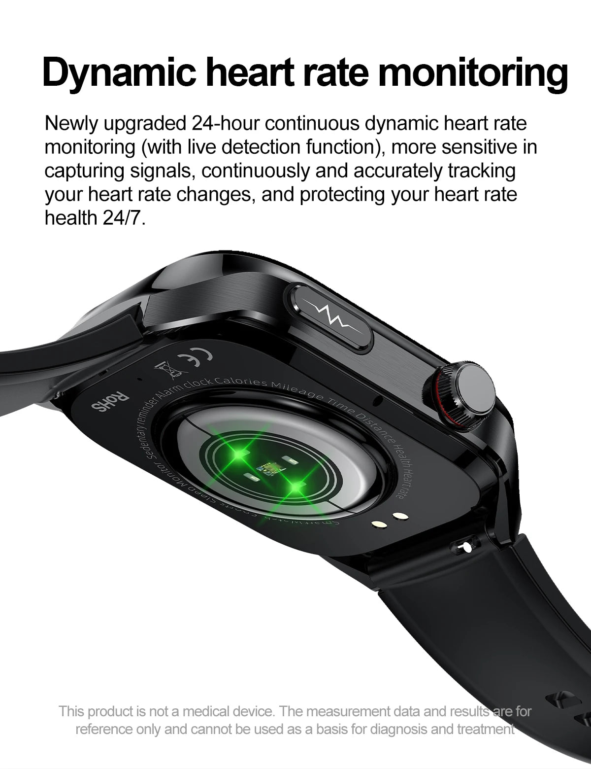 2025 Micro Physical Exam Smartwatch with Uric Acid & Body Fat Monitor