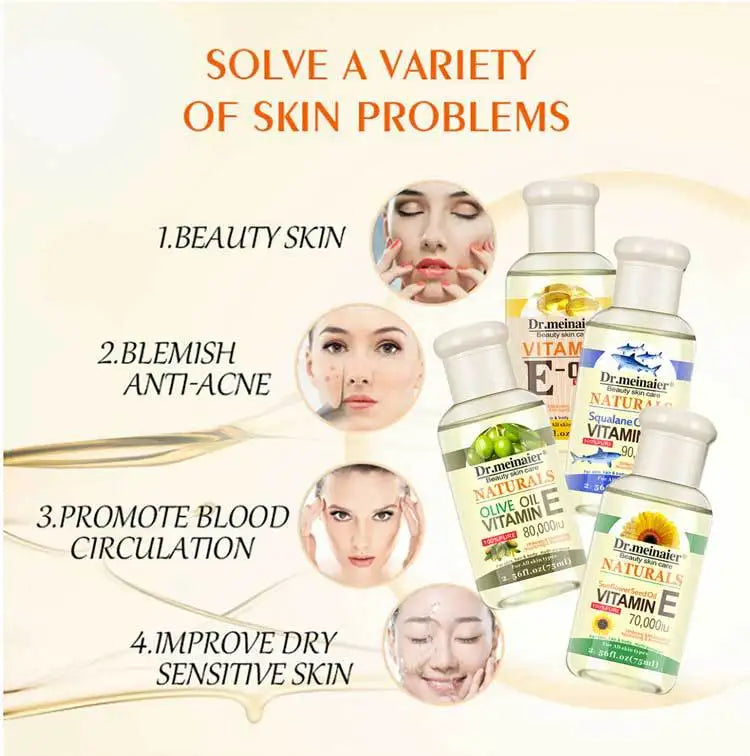 Vitamin E Whitening Face Essence Oil – 75ml