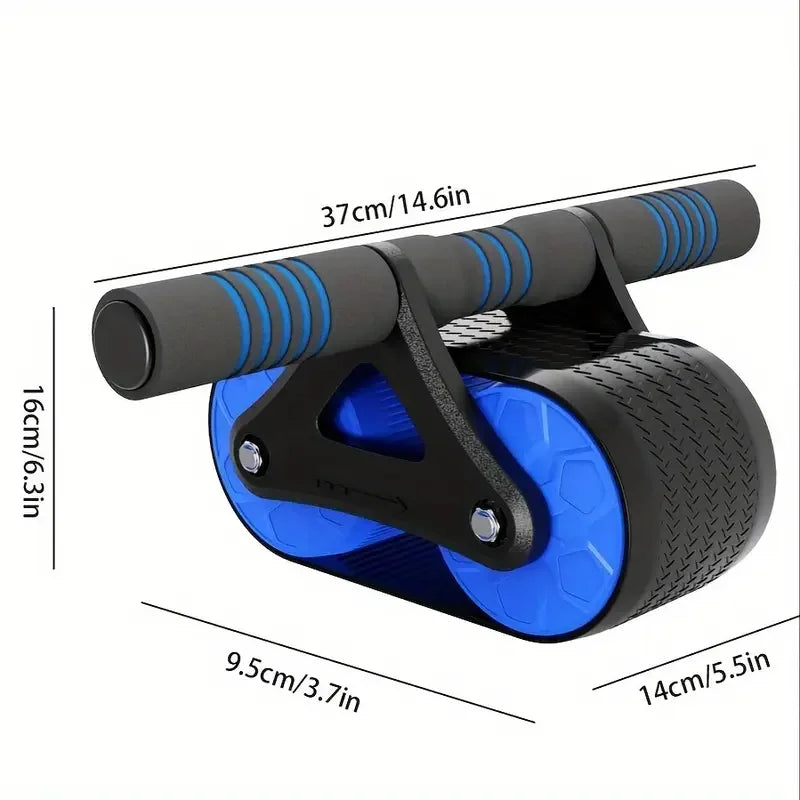 Stainless Steel Ab Roller Wheel for Core & Chest Training