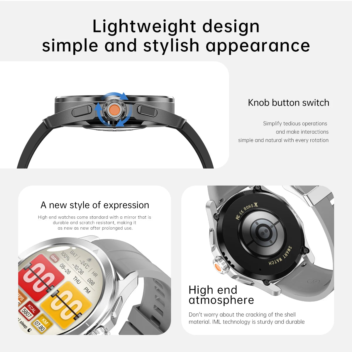 2025 Xiaomi S4 Ultra GPS Smartwatch with AMOLED & NFC