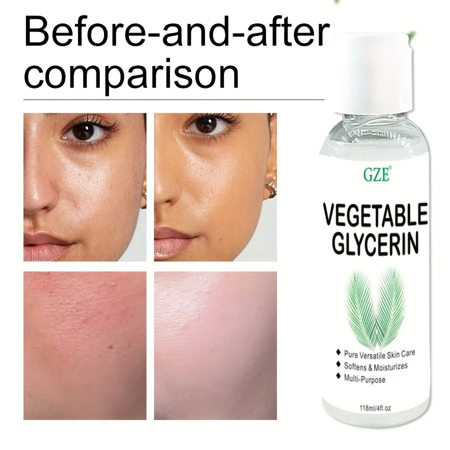 GZE 100% Pure Vegetable Glycerin for Skin Care – Multi-Purpose Use