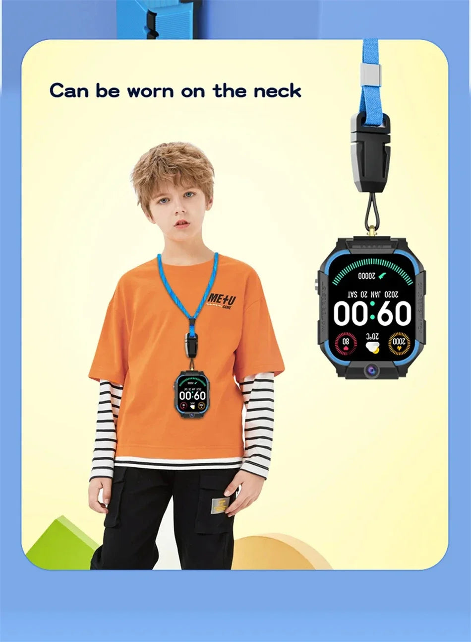 5G Kids Smartwatch with GPS, Video Call & Waterproof Design