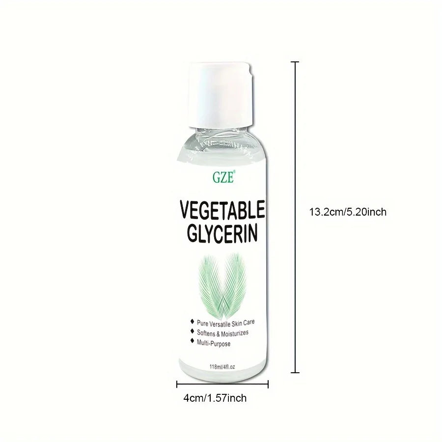 GZE 100% Pure Vegetable Glycerin for Skin Care – Multi-Purpose Use