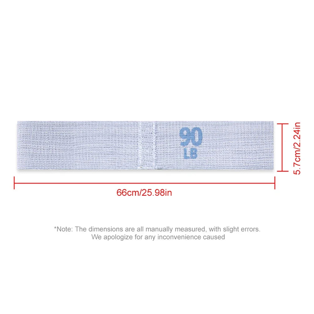 Leg & Glute Resistance Loop Bands – Elastic Booty Workout Sett