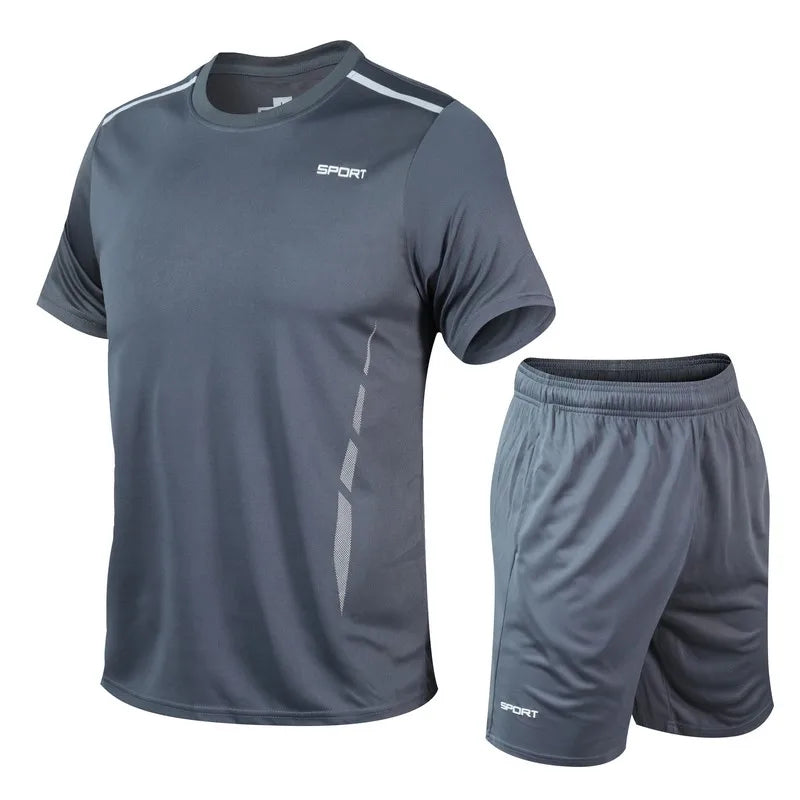 CHRLCK Men’s Quick-Dry Running & Outdoor Sports Set