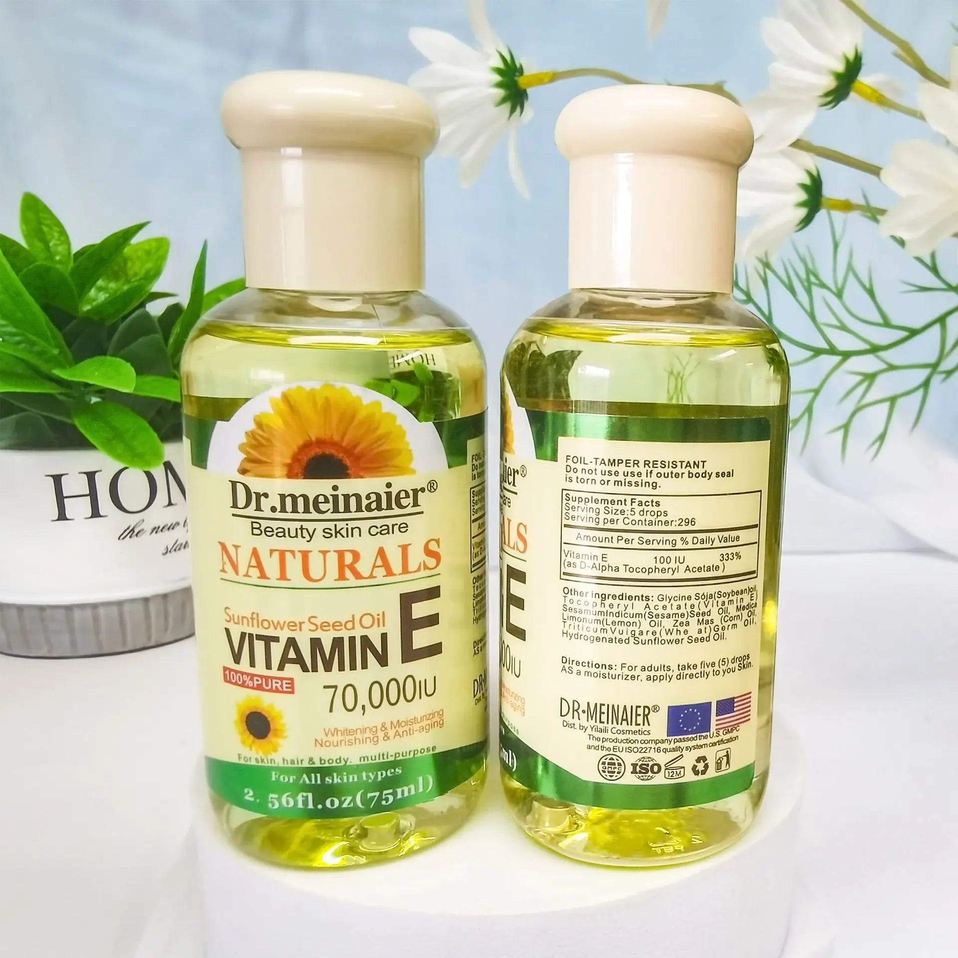 Vitamin E Whitening Face Essence Oil – 75ml