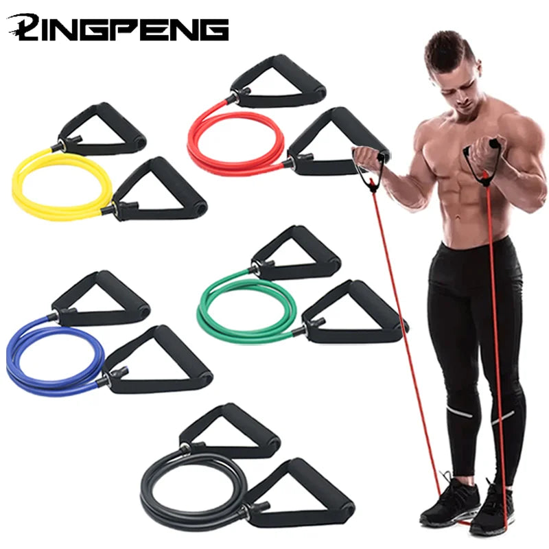 Resistance Bands with Handles for Home Strength Training