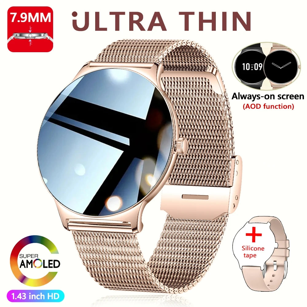 Huawei Ultra Slim AMOLED Smartwatch for Women with BT Call