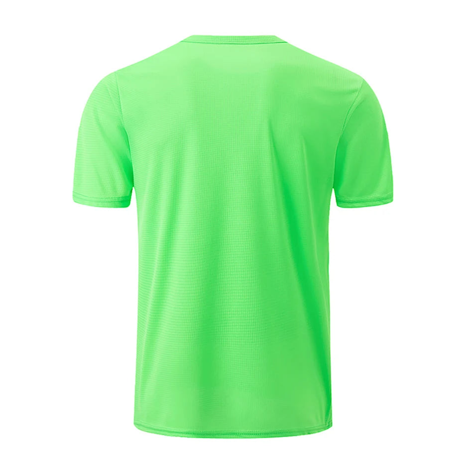 Men’s Waffle Sports Shirt – Short Sleeve Training Tee (1/5 Pcs)