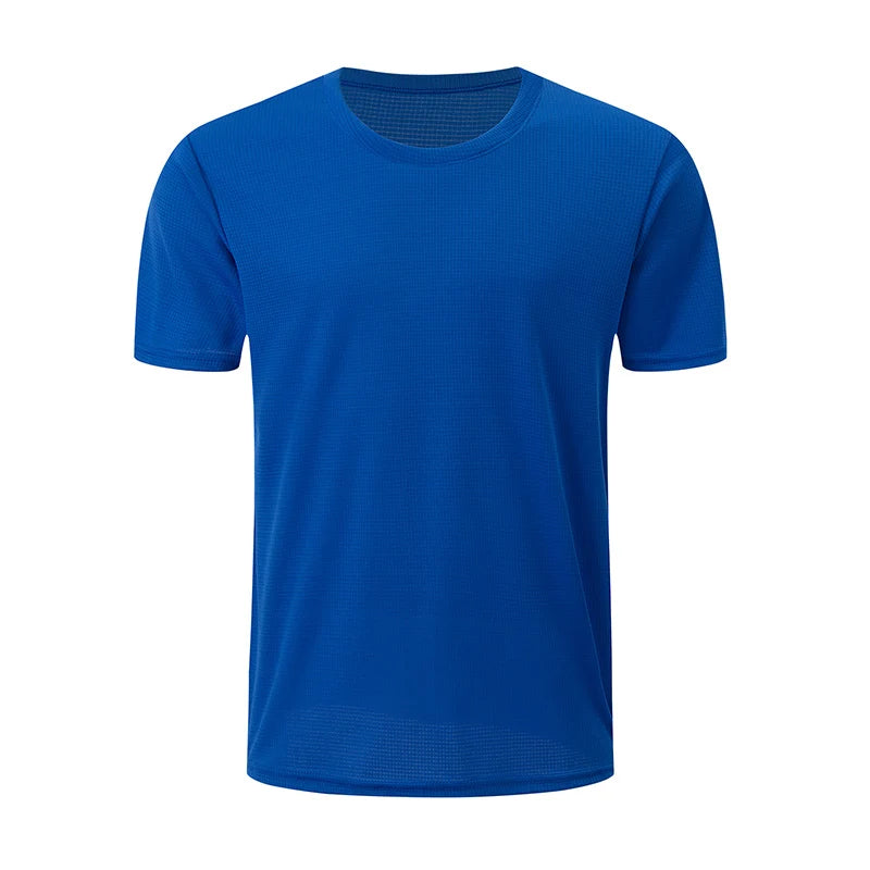 Men’s Waffle Sports Shirt – Short Sleeve Training Tee (1/5 Pcs)
