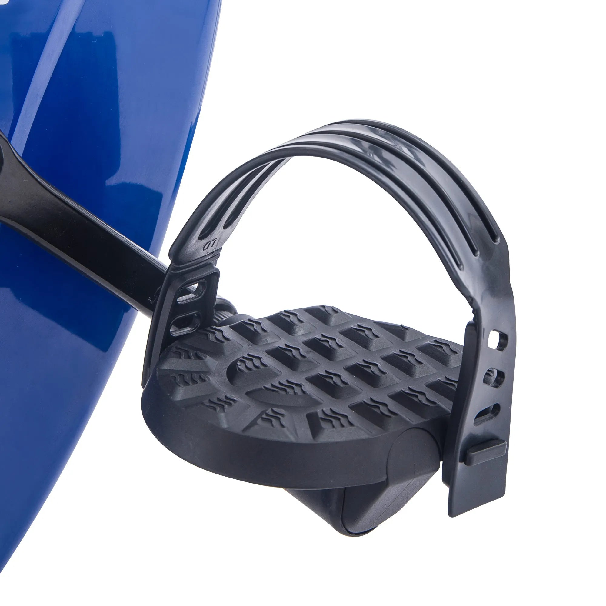 Folding X Exercise Bike with Backrest & Resistance Bands