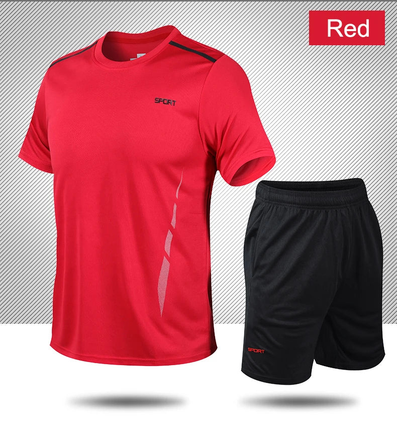 CHRLCK Men’s Quick-Dry Running & Outdoor Sports Set