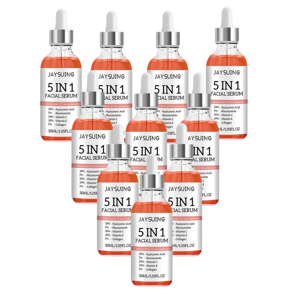 5-in-1 Hyaluronic Acid Vitamin C Collagen Face Serum