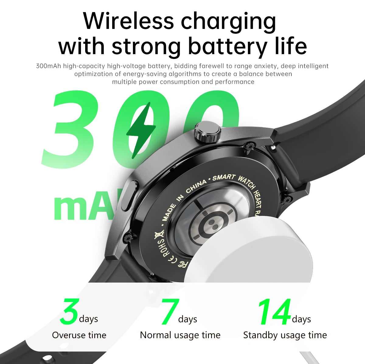 GT5 Pro Smartwatch with AMOLED, GPS, NFC & Bluetooth Call
