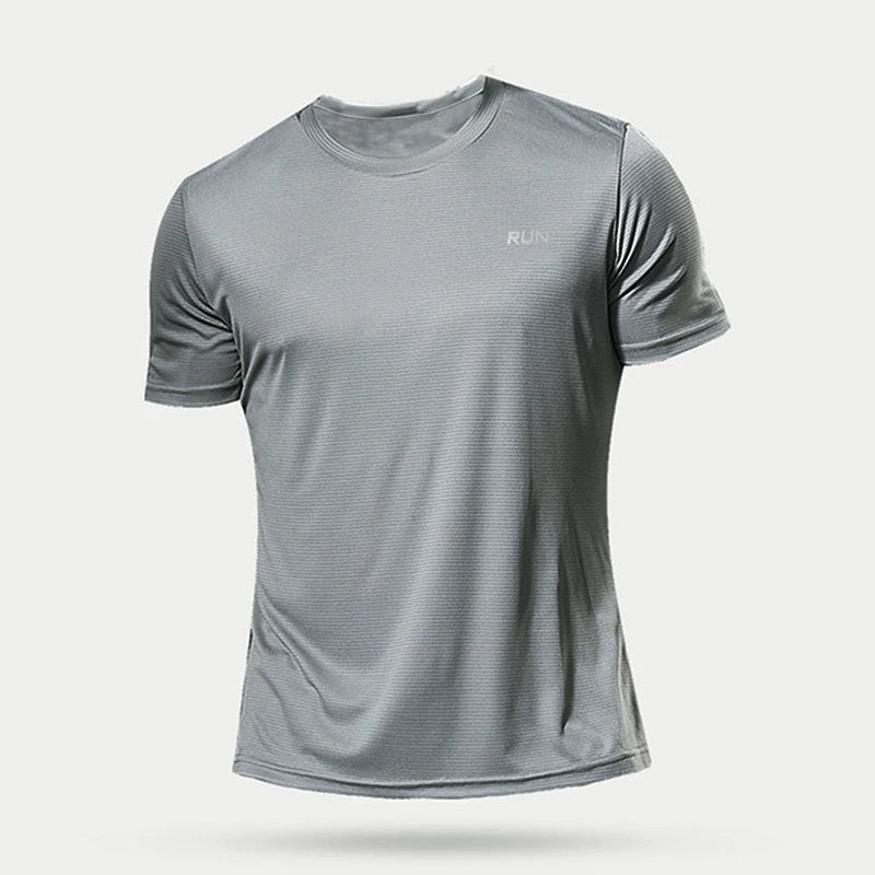 Men’s Quick-Dry Sports Shirt – Compression Fit Gym & Soccer Tee