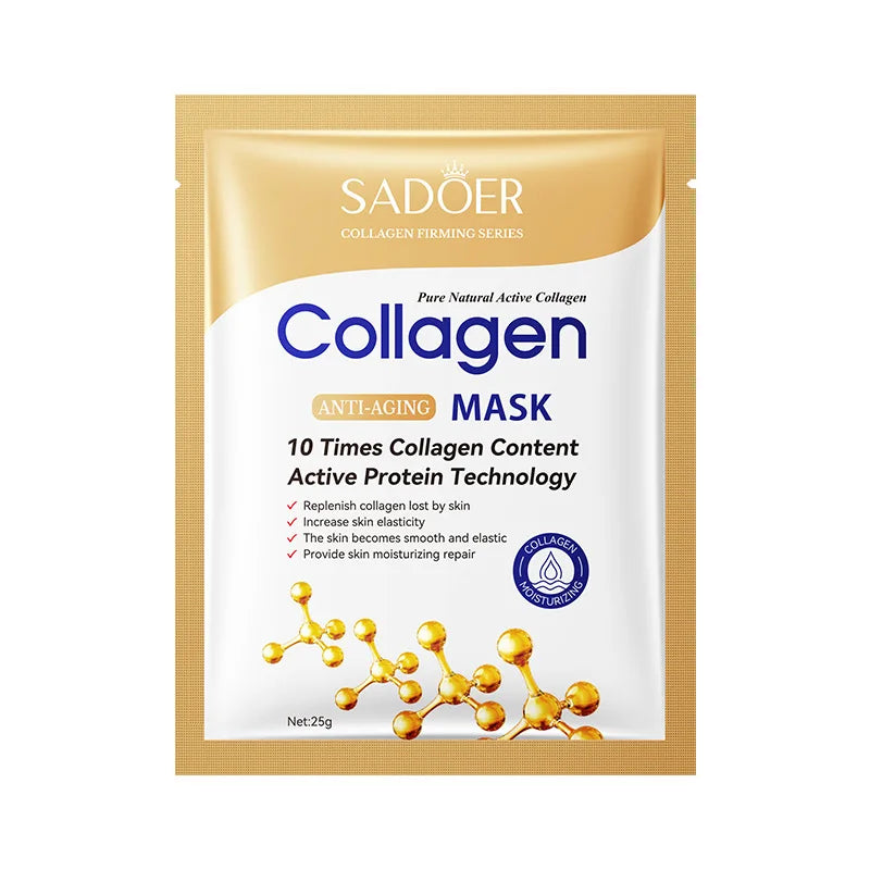 Bio Collagen Face Mask – Deep Hydrating & Brightening (1/5/10/20pcs)