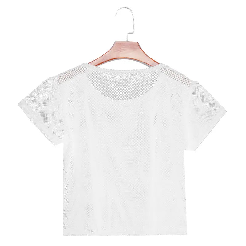 2025 Women’s Quick-Dry Mesh Yoga & Running Tank Top