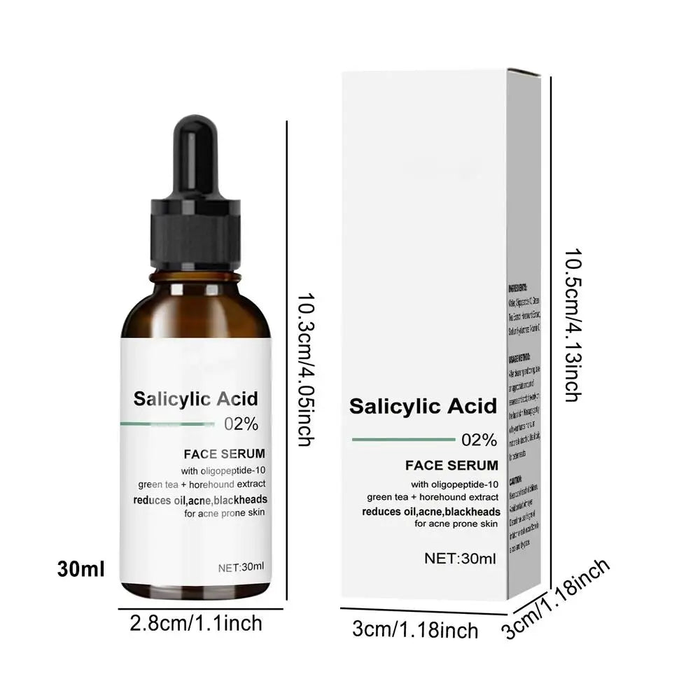Salicylic Acid Pore Shrink Face Serum for Oil Control & Anti-Wrinkle
