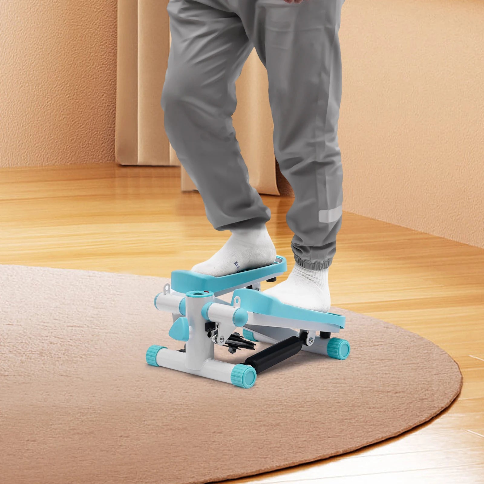 Portable Mini Fitness Stepper for Home & Office Workout