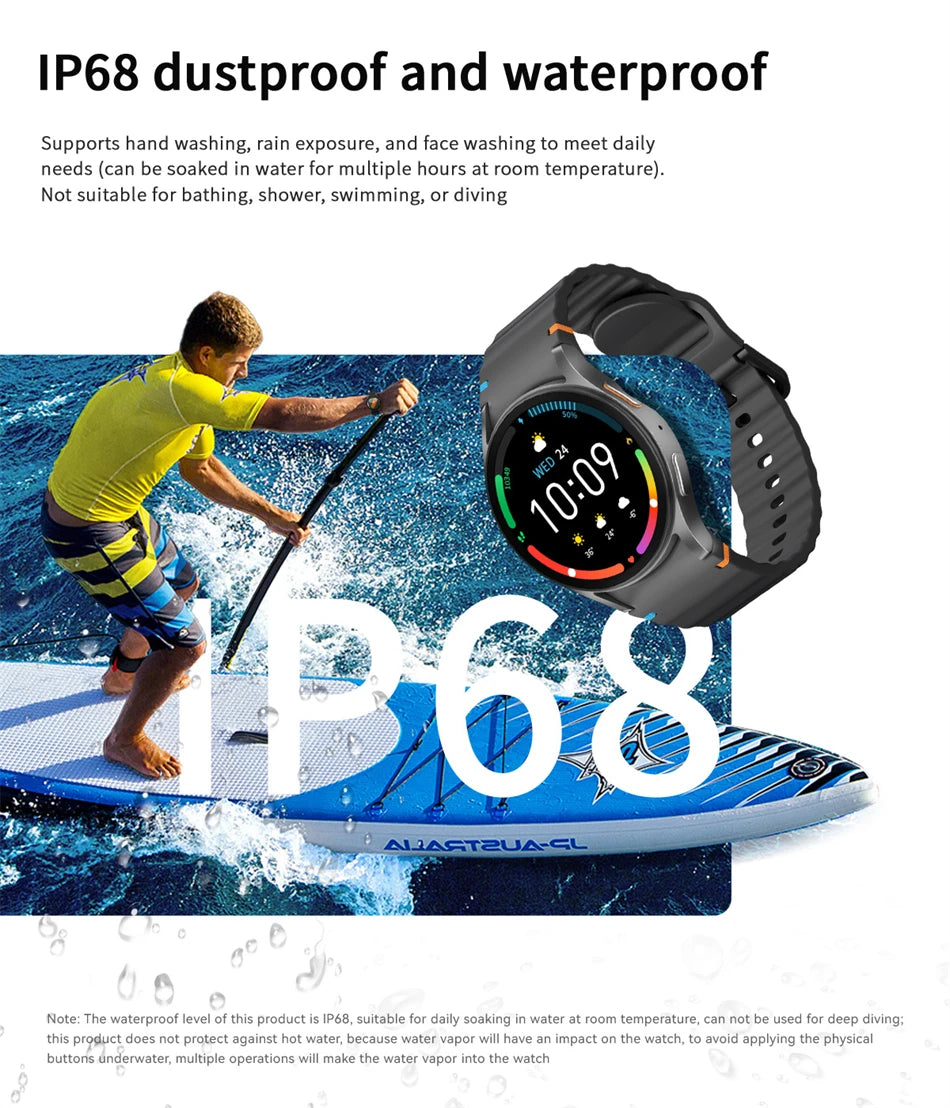 Galaxy Watch 7 Smartwatch with AMOLED Screen & Bluetooth Call